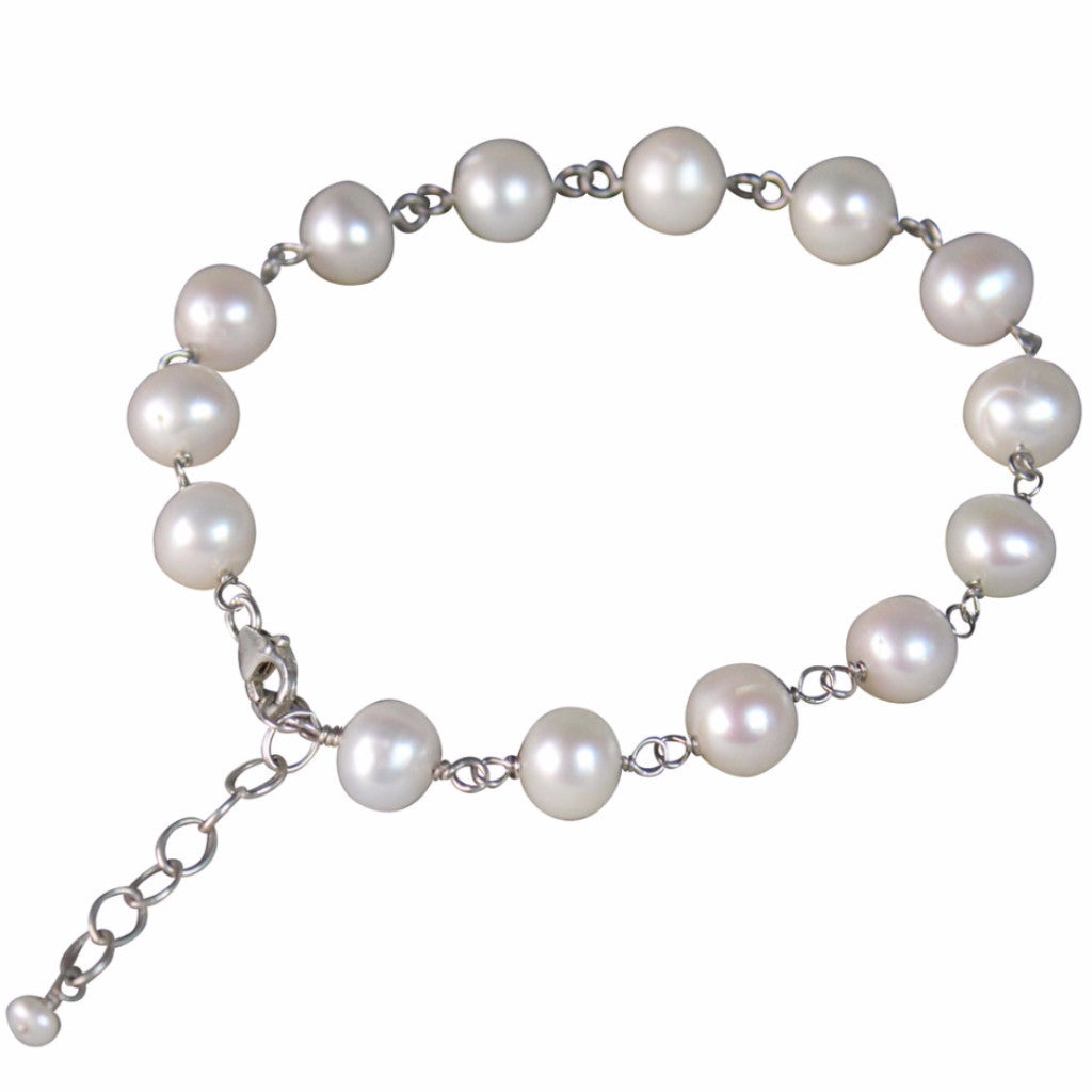 Tin cup hot sale pearl bracelet